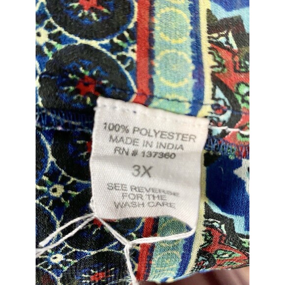 Live 4 Truth Kimono Cover Up 3X Boho Sheer High Low Layering Piece Autumn Chic - Picture 10 of 10